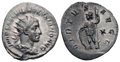 Ancient Coins - Volusian. AR Antoninianus. Virtus.