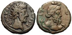 Ancient Coins - Roman Egypt, Alexandria. Commodus. BI Tetradrachm. Nilus.