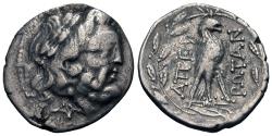 Ancient Coins - Epeiros. Federal Coinage (Epeiros Republic). AR Drachm. Zeus / Eagle.