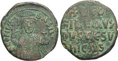 Ancient Coins - Theophilus. Æ Follis. Constantinople Mint.