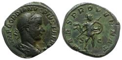 Ancient Coins - Gordian III. Æ Sestertius. Mars.