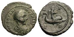 Ancient Coins - Thrace. Deultum. Diadumenian, as Caesar. Æ Assarion. RARE.