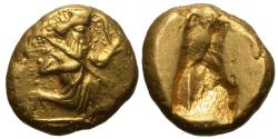 Ancient Coins - Persia, Achaemenid Empire. Xerxes I to Darios II. AV Daric.
