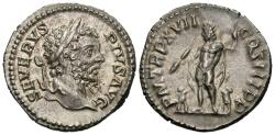 Ancient Coins - Septimius Severus. AR Denarius. Jupiter.