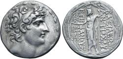 Ancient Coins - Seleukid Kingdom. Antiochos VIII Epiphanes (Grypos). AR Tetradrachm.