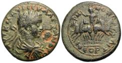 Ancient Coins - Cilicia, Eirenopolis-Neronias. Severus Alexander. Æ 29 mm. Helios in Spread Quadriga.