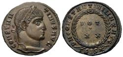 Ancient Coins - Constantine I - The Great. Æ Follis. Siscia Mint.
