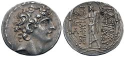 Ancient Coins - Seleukid Kingdom of Syria. Antiochos VIII. AR Tetradrachm.