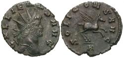 Ancient Coins - Gallienus. Antoninianus. 'Animal/Mythical Series' Issue. Pegasus.