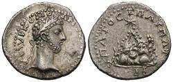 Ancient Coins - Cappadocia, Caesarea. Commodus. AR Didrachm. Mt. Argaeus.