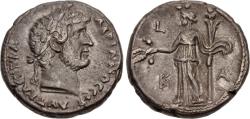 Ancient Coins - Roman Egypt, Alexandria. Hadrian. BI Tetradrachm.