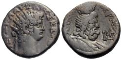 Ancient Coins - Roman Egypt, Alexandria. Nero. BI Tetradrachm.