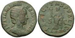 Ancient Coins - Julia Mamaea. Æ Sestertius. Felicitas.