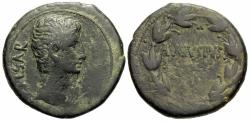 Ancient Coins - Asia Minor, Uncertain. Augustus. Æ As (27 mm.).