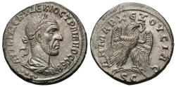 Ancient Coins - Syria, Seleucis & Pieria. Antioch. Trajan Decius. BI Tetradrachm. Sharp Detail!