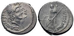 Ancient Coins - Roman Imperatorial. Mn. Cordius Rufus. AR Denarius.