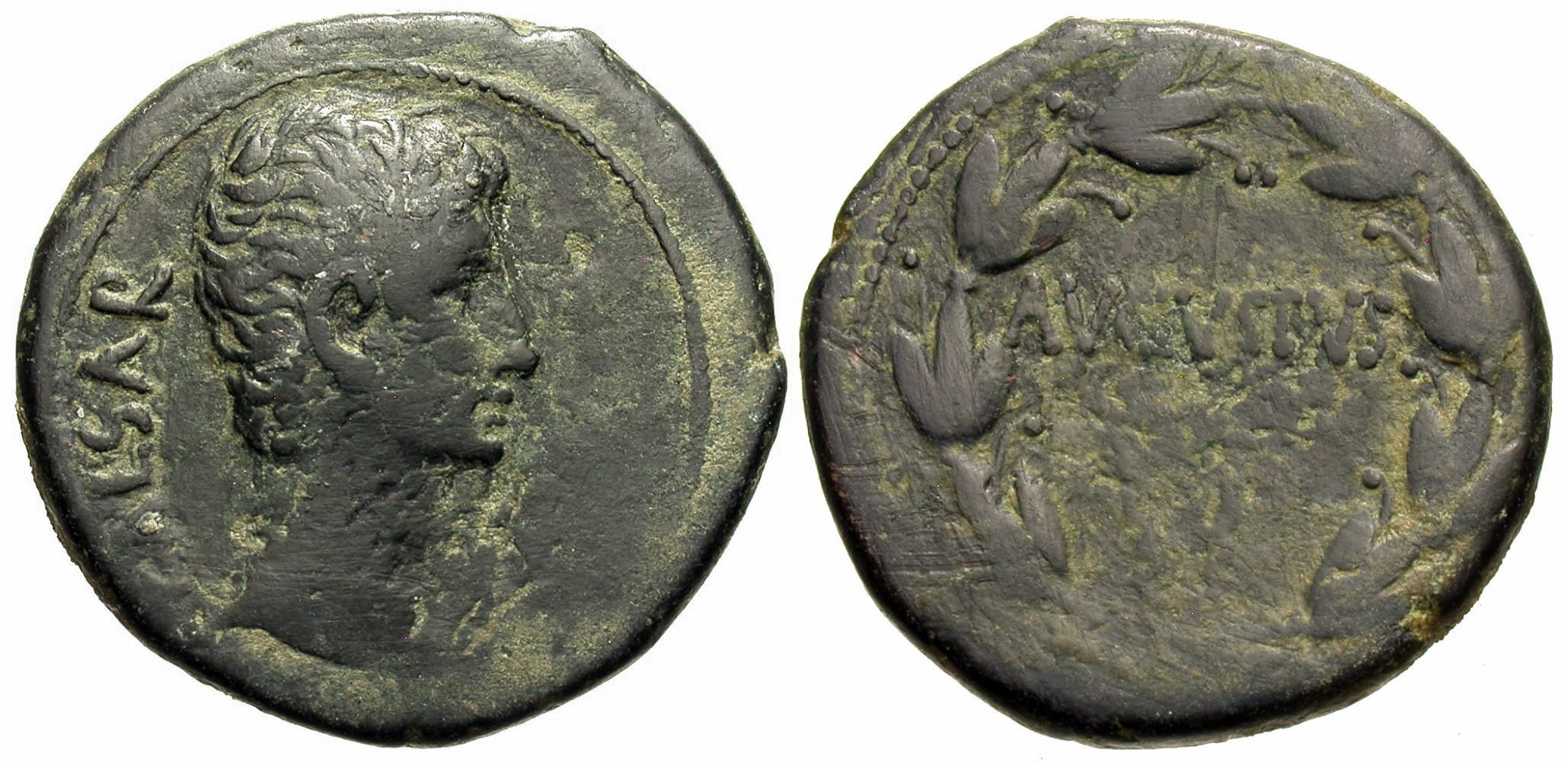 Asia Minor, Uncertain. Augustus. Æ As (27 mm.). | Roman Provincial Coins