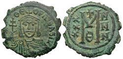Ancient Coins - Theophilus. Æ Follis. Constantinople Mint.