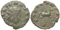 Ancient Coins - Gallienus. Antoninianus. 'Animal/Mythical Series' Issue. Pegasus.
