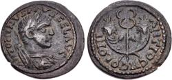 Ancient Coins - Pisidia, Antioch. Elagabalus. Æ 19 mm. Rare Type.