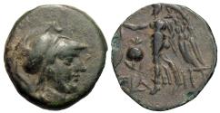 Ancient Coins - Pamphylia, Side. Æ 16 mm. Athena / NIke.