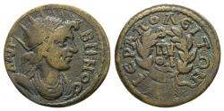 Ancient Coins - Phrygia, Hierapolis. Pseudo-autonomous issue. Time of Philip I. Æ 23 mm.