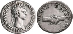 Ancient Coins - Nerva. AR Denarius. Clased Hands.