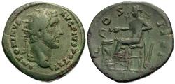 Ancient Coins - Antoninus Pius. Æ Dupondius. Salus.