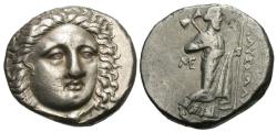Ancient Coins - Satraps of Caria. Maussolos. AR Tetradrachm.