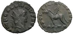 Ancient Coins - Gallienus. Antoninianus. 'Animal/Mythical Series' Issue. Griffin.