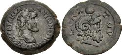 Ancient Coins - Roman Egypt. Antoninus Pius. Æ Drachm. Zeus-Ammon.