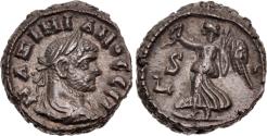Ancient Coins - Roman Egypt. Maximianus. Billon Tetradrachm. Nike. Alexandria mint.