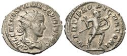 Ancient Coins - Hostilian, as Caesar. AR Antoninianus. Mars. Choice.