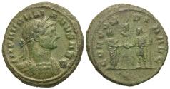 Ancient Coins - Aurelian. Æ Sestertius. RARE.