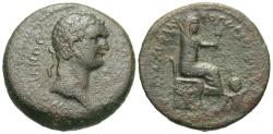 Ancient Coins - Cilicia, Flaviopolis. Domitian. Æ 23 mm. Tyche.