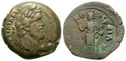 Ancient Coins - Roman Egypt. Antoninus Pius. Æ Drachm. Euthenia.