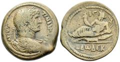 Ancient Coins - Roman Egypt, Alexandria. Hadrian. Æ Drachm. Nilus.