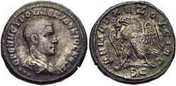 Ancient Coins - Syria, Seleucis & Pieria. Antioch. Herennius Etruscus. Billon Tetradrachm.