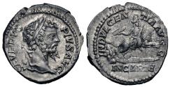 Ancient Coins - Septimius Severus. AR Denarius. Dea Caelestis.
