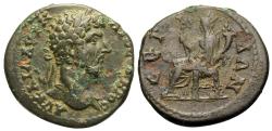 Ancient Coins - Thrace, Serdia. Lucius Verus. Æ 25 mm. RARE.