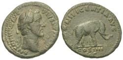Ancient Coins - Antoninus Pius. Æ As. Elephant. Nice For The Type.