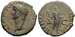 Ancient Coins - Claudius. Æ As. Libertas.