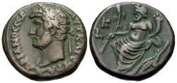 Ancient Coins - Roman Egypt, Alexandria. Hadrian. BI Tetradrachm. Nilus.