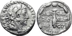 Ancient Coins - Commodus as Hercules. AR Denarius.