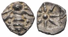 Ancient Coins - Ionia, Ephesos. AR Tetartemorion. Bee.