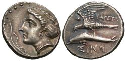 Ancient Coins - Paphlagonia, Sinope. AR Drachm.
