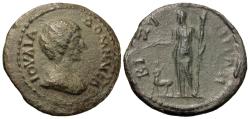 Ancient Coins - Thrace, Bizya. Julia Domna. Æ 23 mm. RARE.