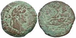 Ancient Coins - Roman Egypt. Antoninus Pius. Æ Drachm. Nilus.