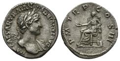 Ancient Coins - Hadrian. AR Denarius. Concordia.