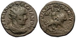 Ancient Coins - Phrygia, Cotiaeum. Valerian I. Æ 22 mm. Cybele.